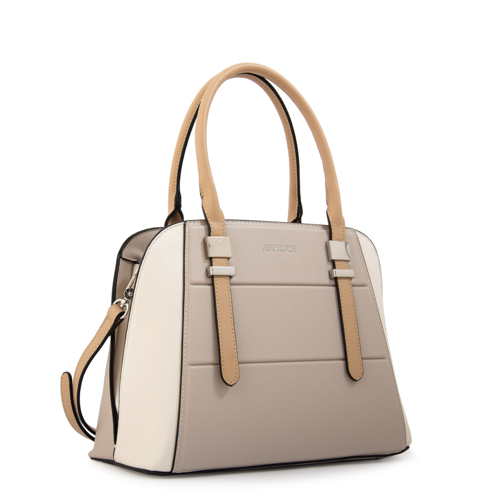 Cartera tote sun mediana blanco