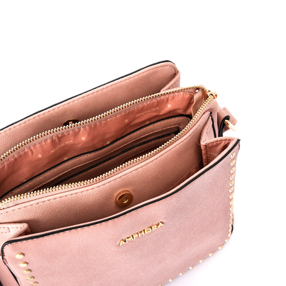 Amphora Falabella Billeteras Dama Cartera Amphora Rosada Cartera