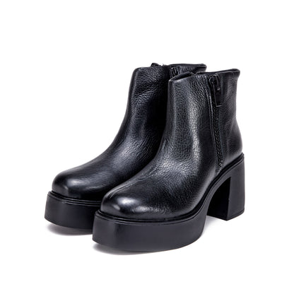 Botin taco anouk negro