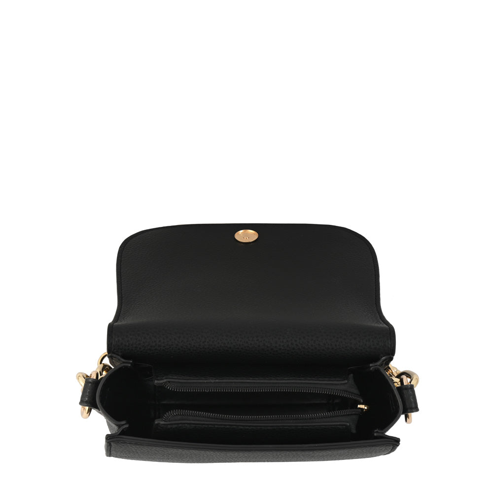 Cartera bandolera chiara mediana negro especial