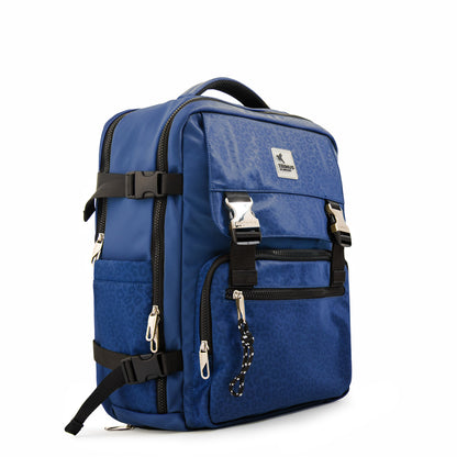 Mochila travel college azul