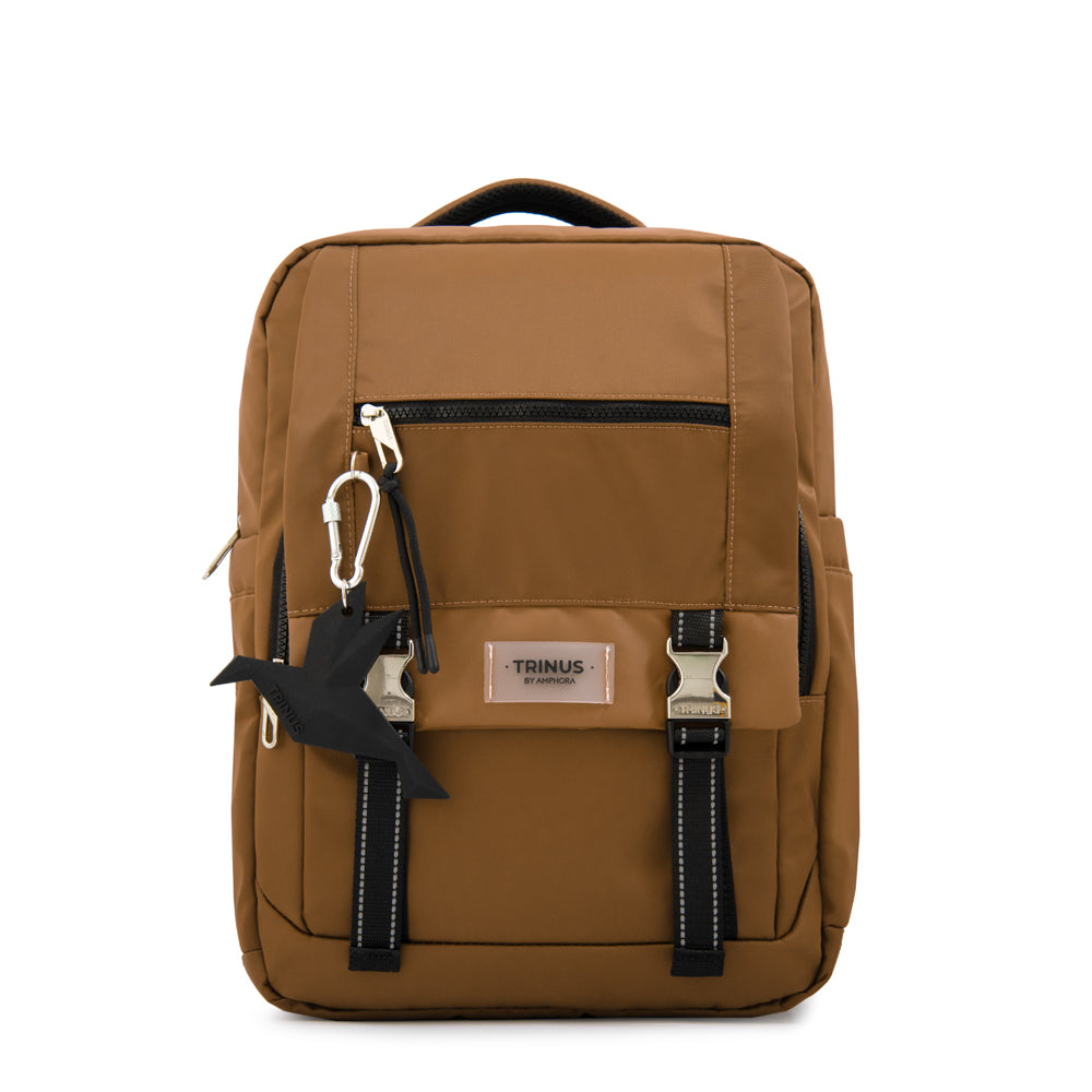 Mochila travel dania grande beige oscuro
