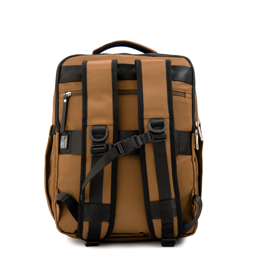 Mochila travel dania grande beige oscuro