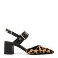 Zapato taco diana cuero animal print