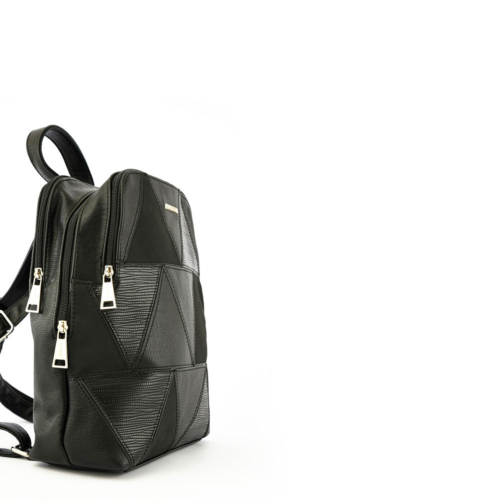 Mochila Mediana Gardenia Negro – Amphora Chile