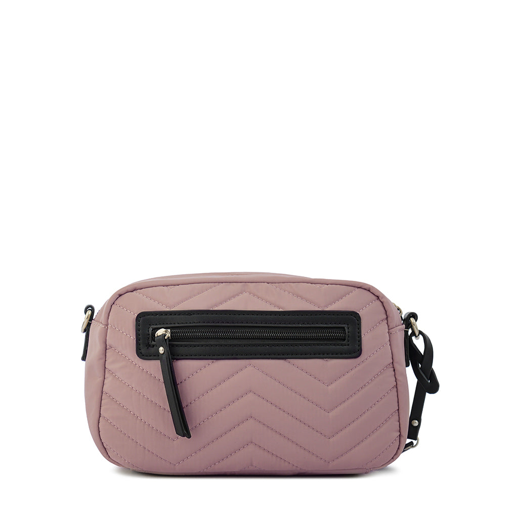 Cartera bandolera georgia pequeña rosa viejo