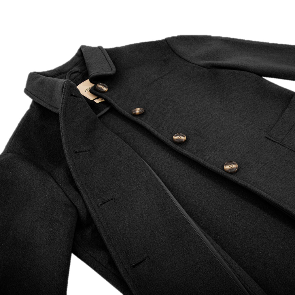 Abrigo largo ivy negro