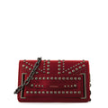 Cartera bandolera con tapa inglaterra pequeña rojo