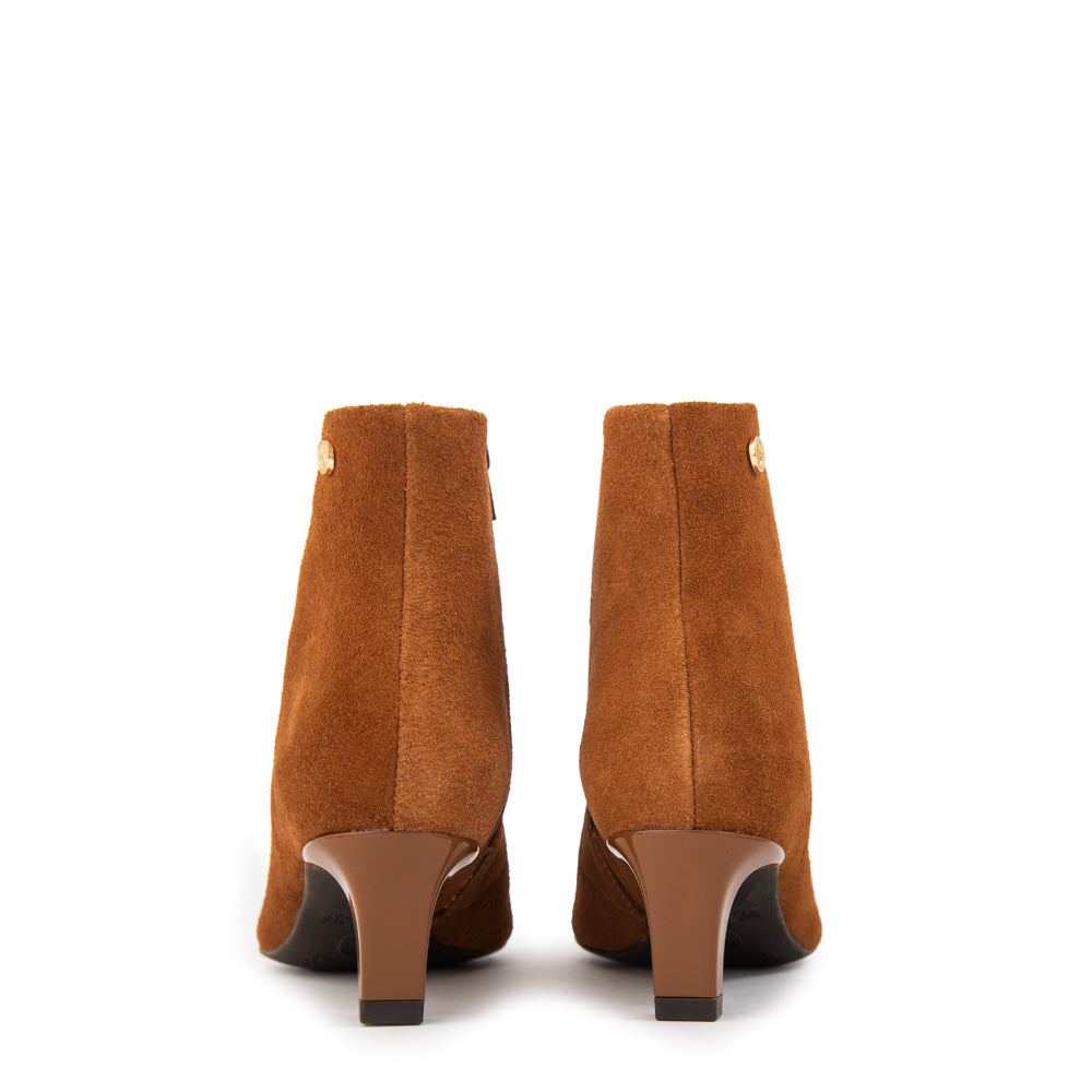 Botin irina cuero café