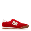 Zapatilla ivy cuero rojo