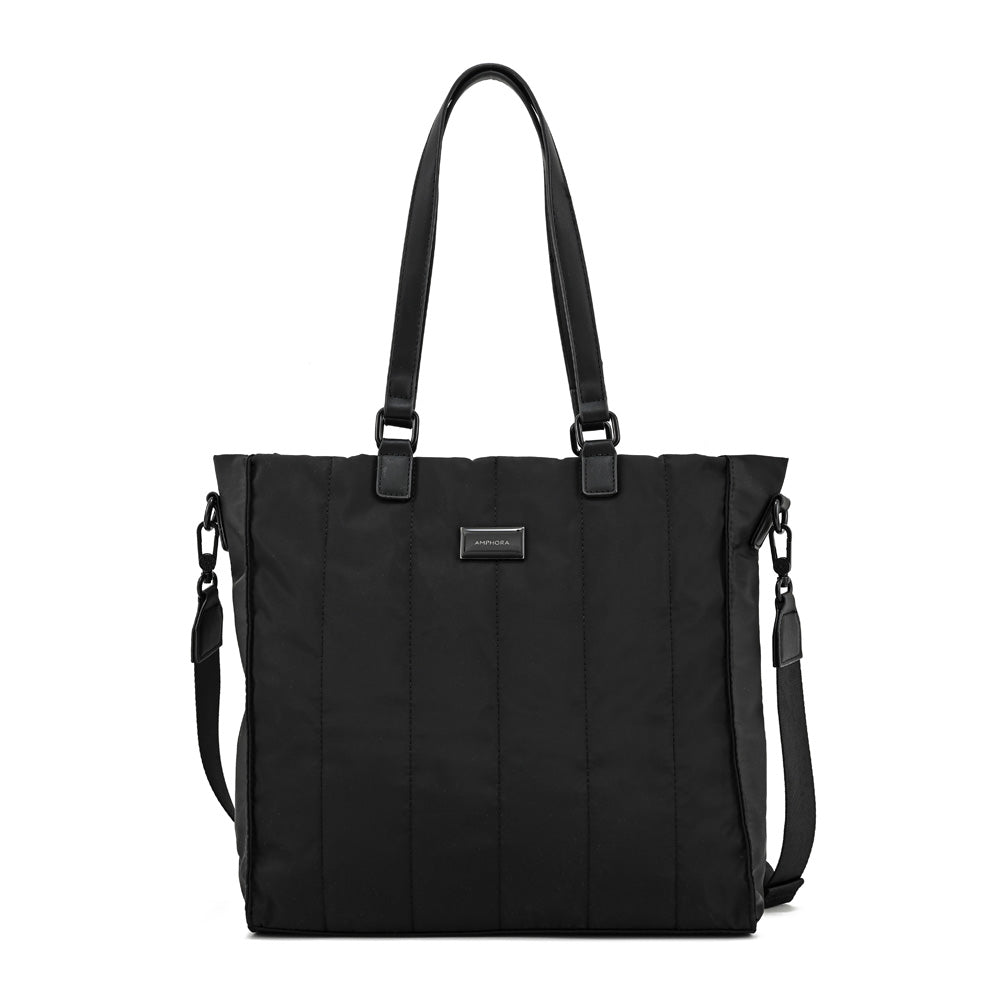 Cartera tote japon mediana negro