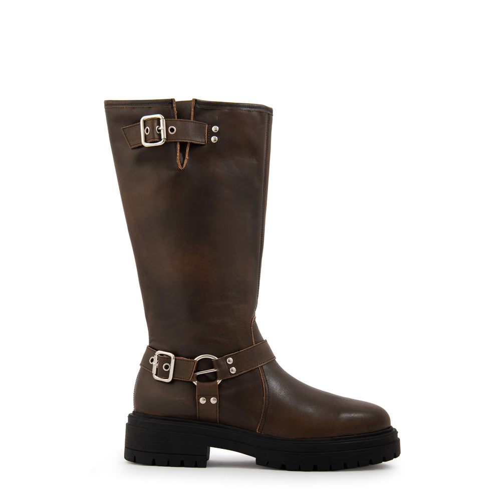 Bota Taco joan cuero