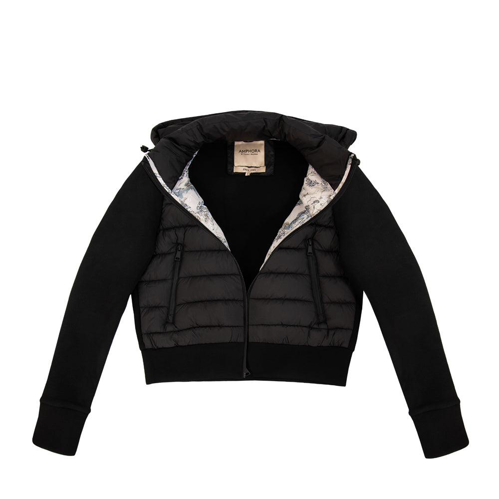 Puffy jacket manuela negro