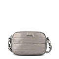 Cartera bandolera maricel pequeña plateado oscuro