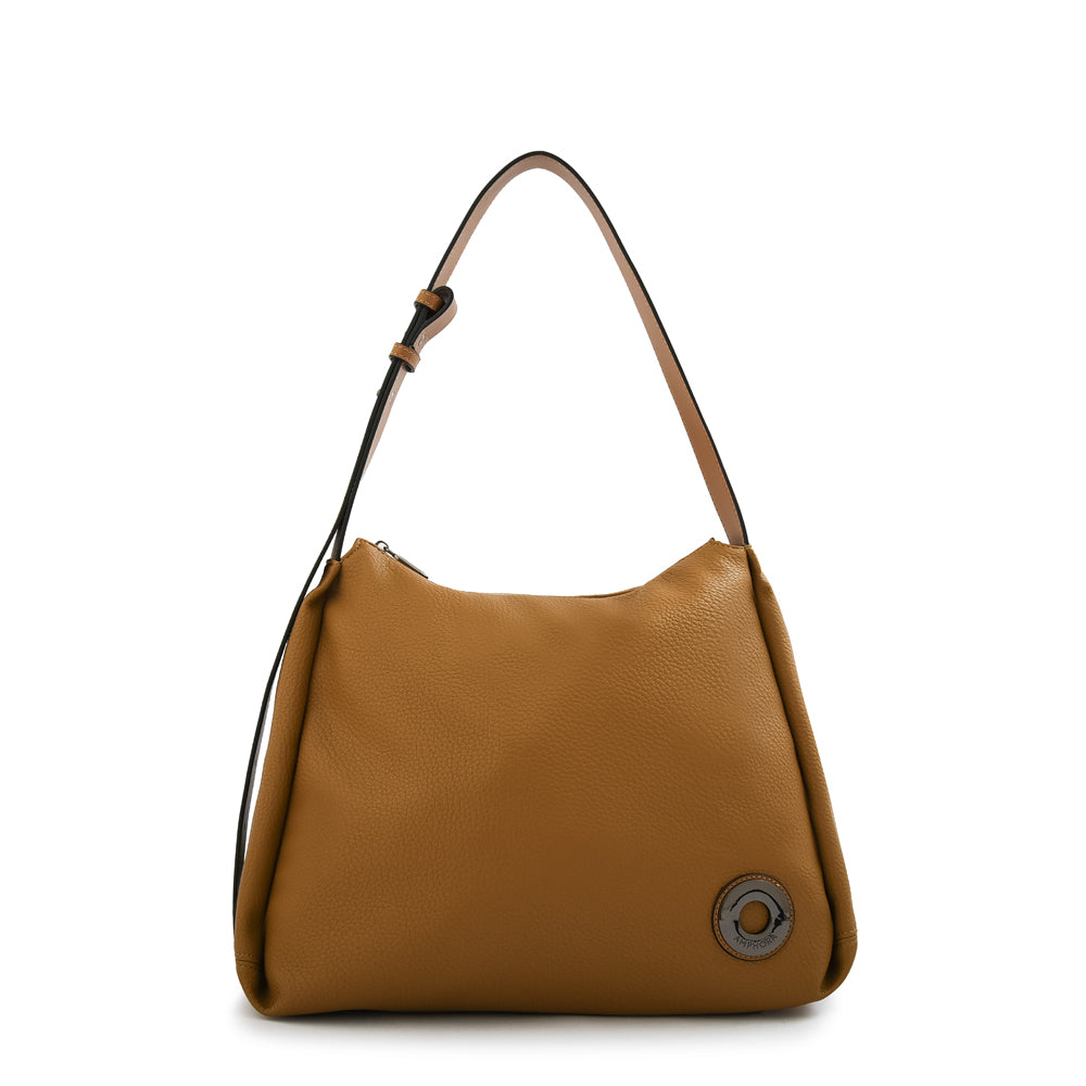 Cartera corte recto marisa grande camel