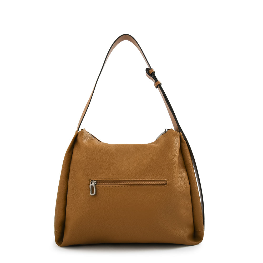 Cartera corte recto marisa grande camel