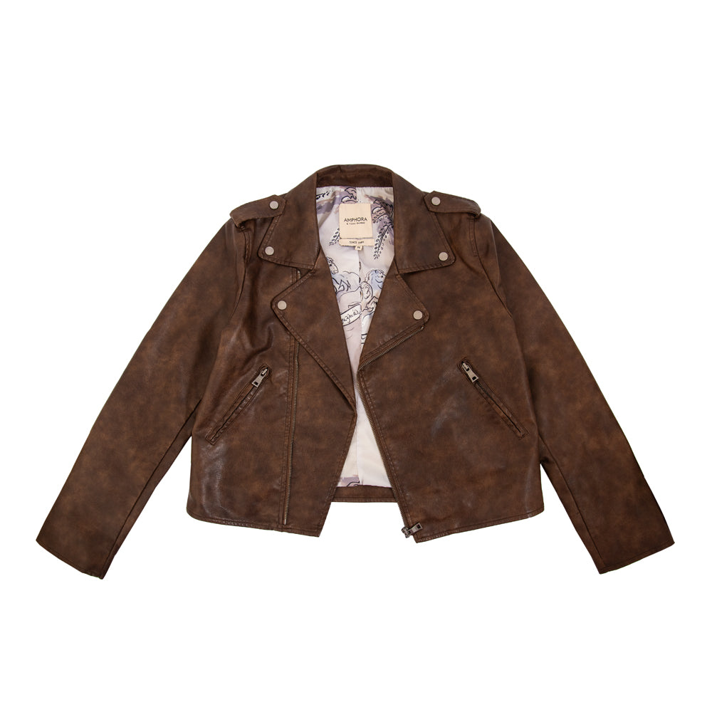 Biker jacket nancy café