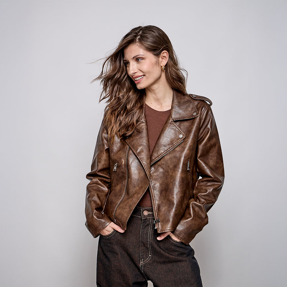 Biker jacket nancy café
