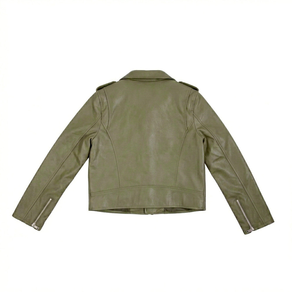 Biker jacket nancy verde oliva