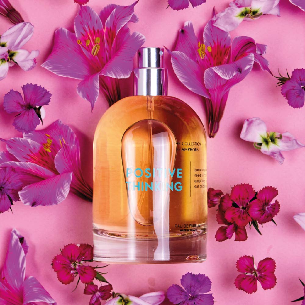 Perfume positive thinking verde agua
