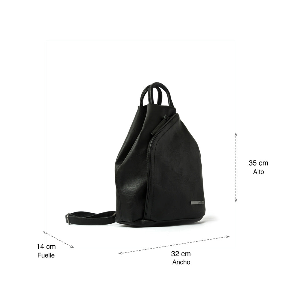 Mochila yomy mediana negro