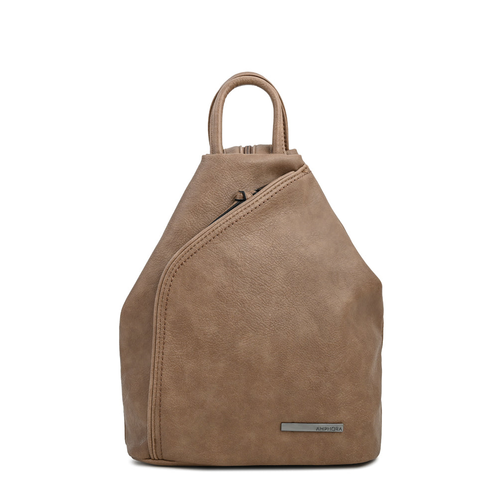 Mochila mediana yomy taupe