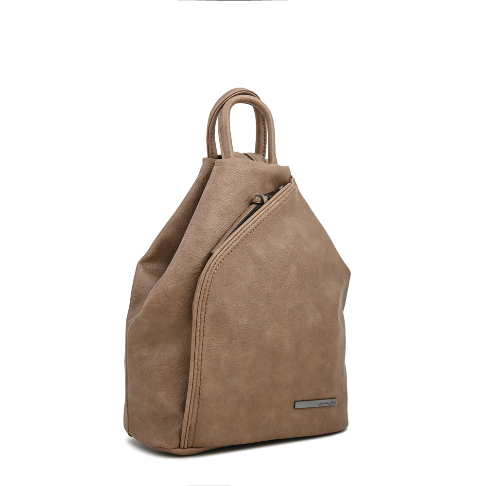 Mochila yomy mediana taupe