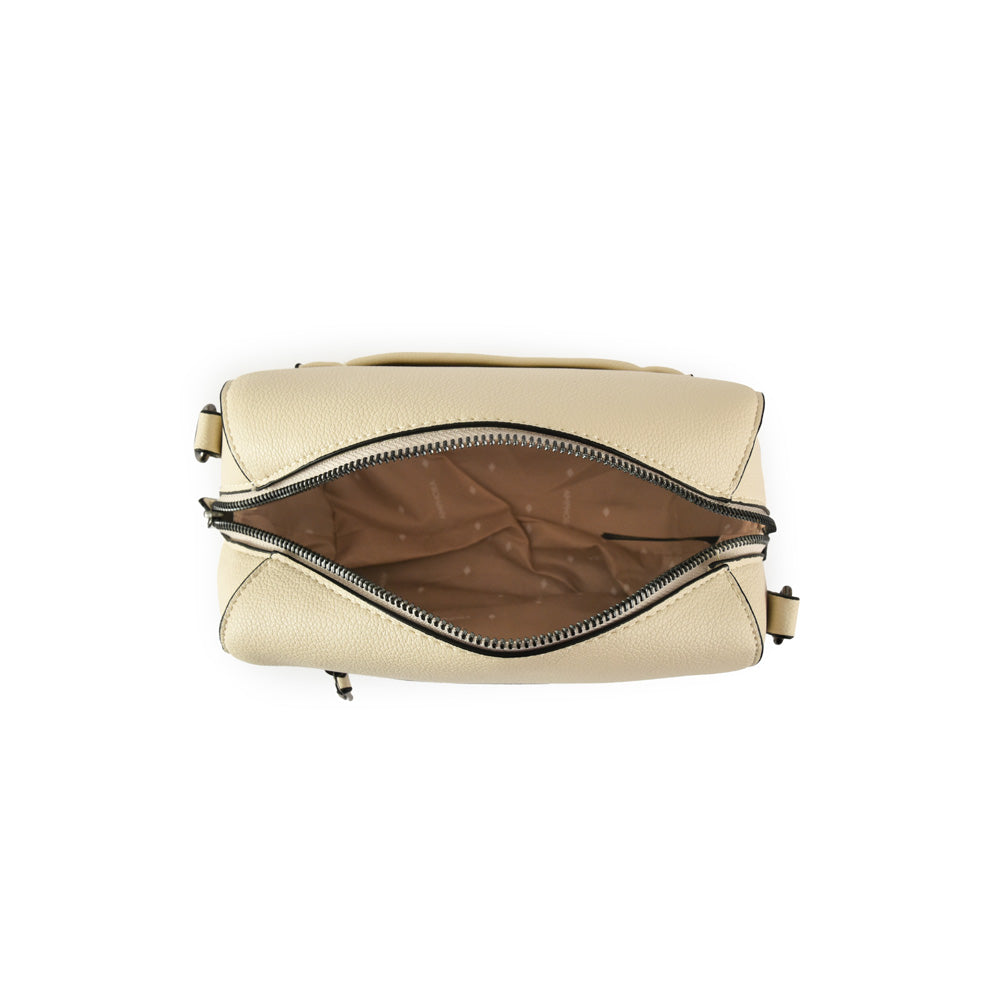 Cartera bandolera mediana isra blanco crudo