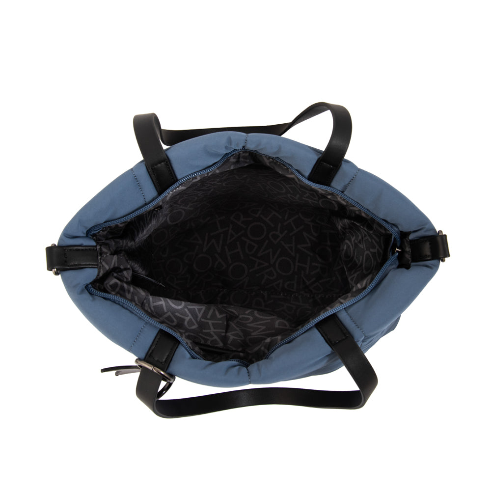 Cartera tote shopping novak grande denim