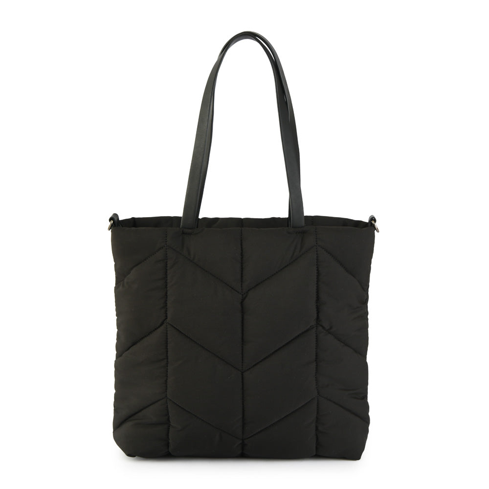 Cartera tote shopping novak grande negro