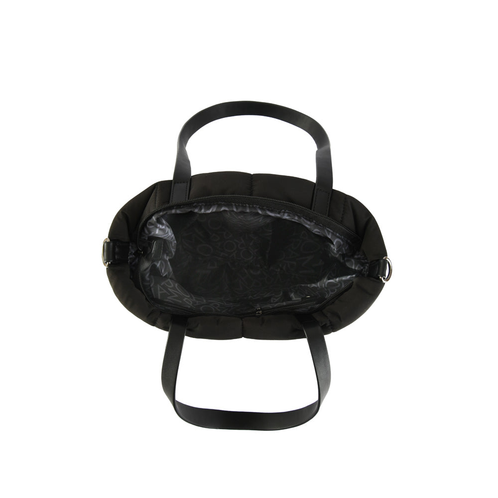 Cartera tote shopping novak grande negro