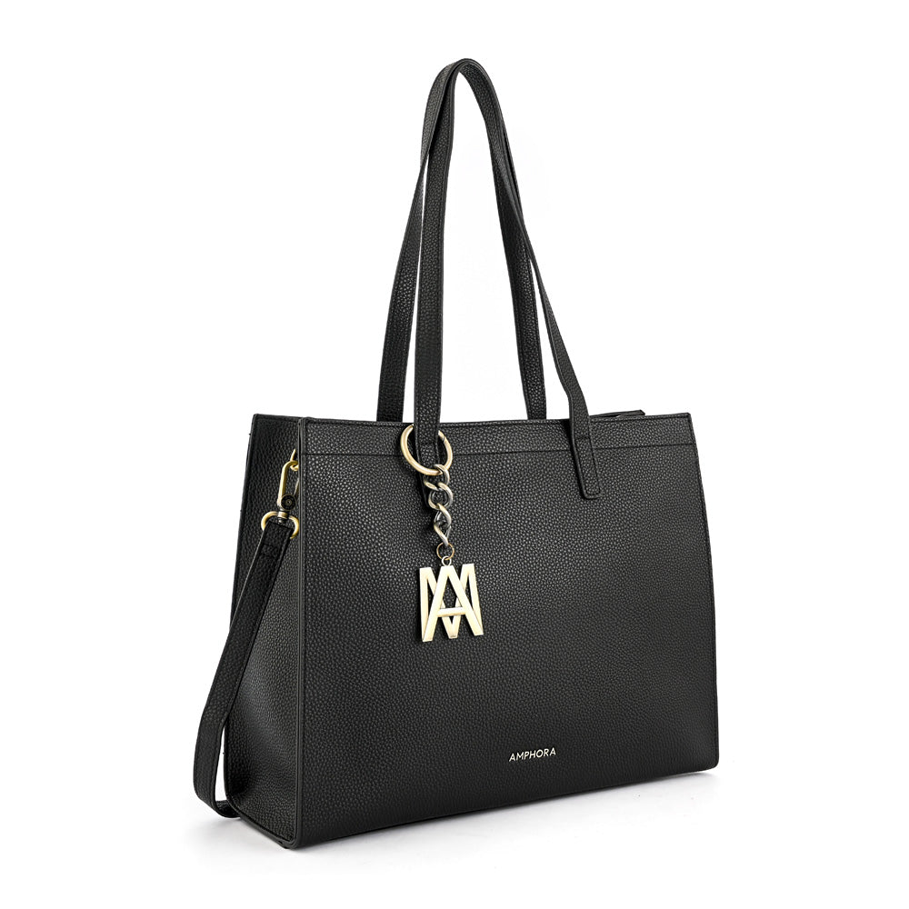 Cartera tote miller grande negro