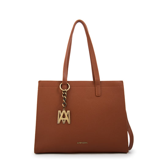 Cartera tote miller grande camel