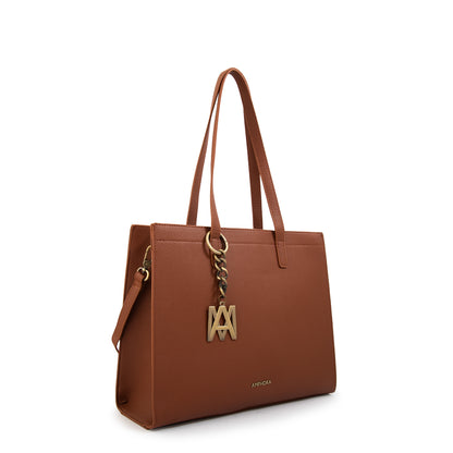 Cartera tote miller grande camel