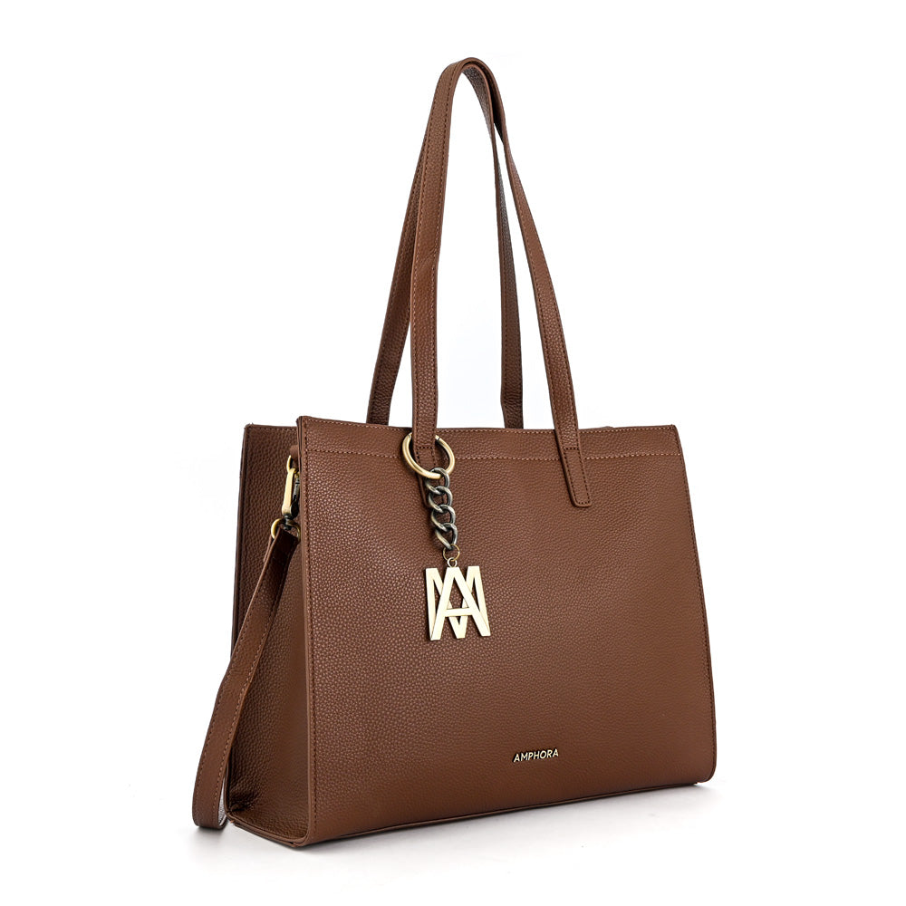 Cartera tote miller grande café oscuro