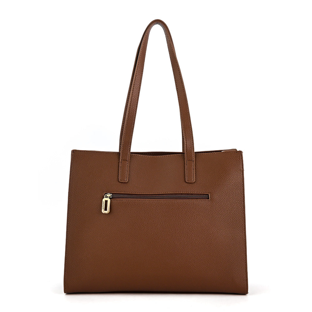 Cartera tote miller grande café oscuro
