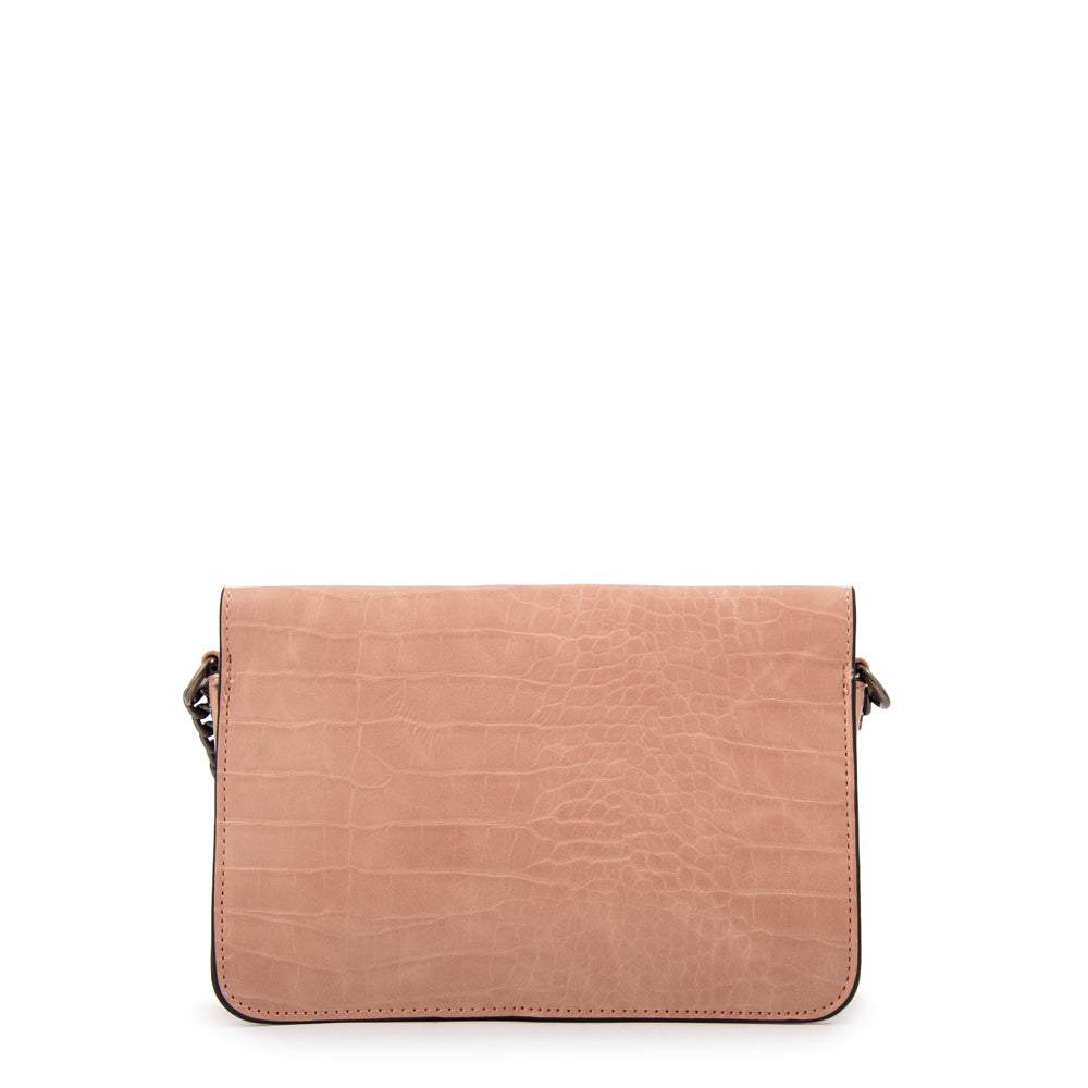 Cartera bandolera anaya pequeña rosa viejo