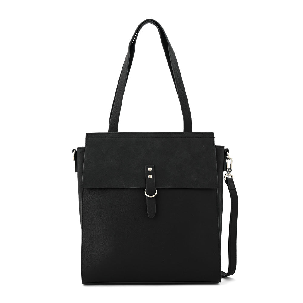 Cartera tote isidora grande negro