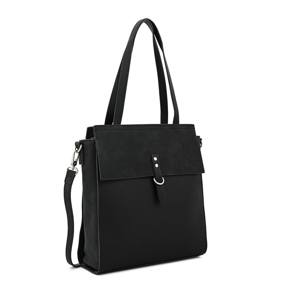 Cartera tote isidora grande negro