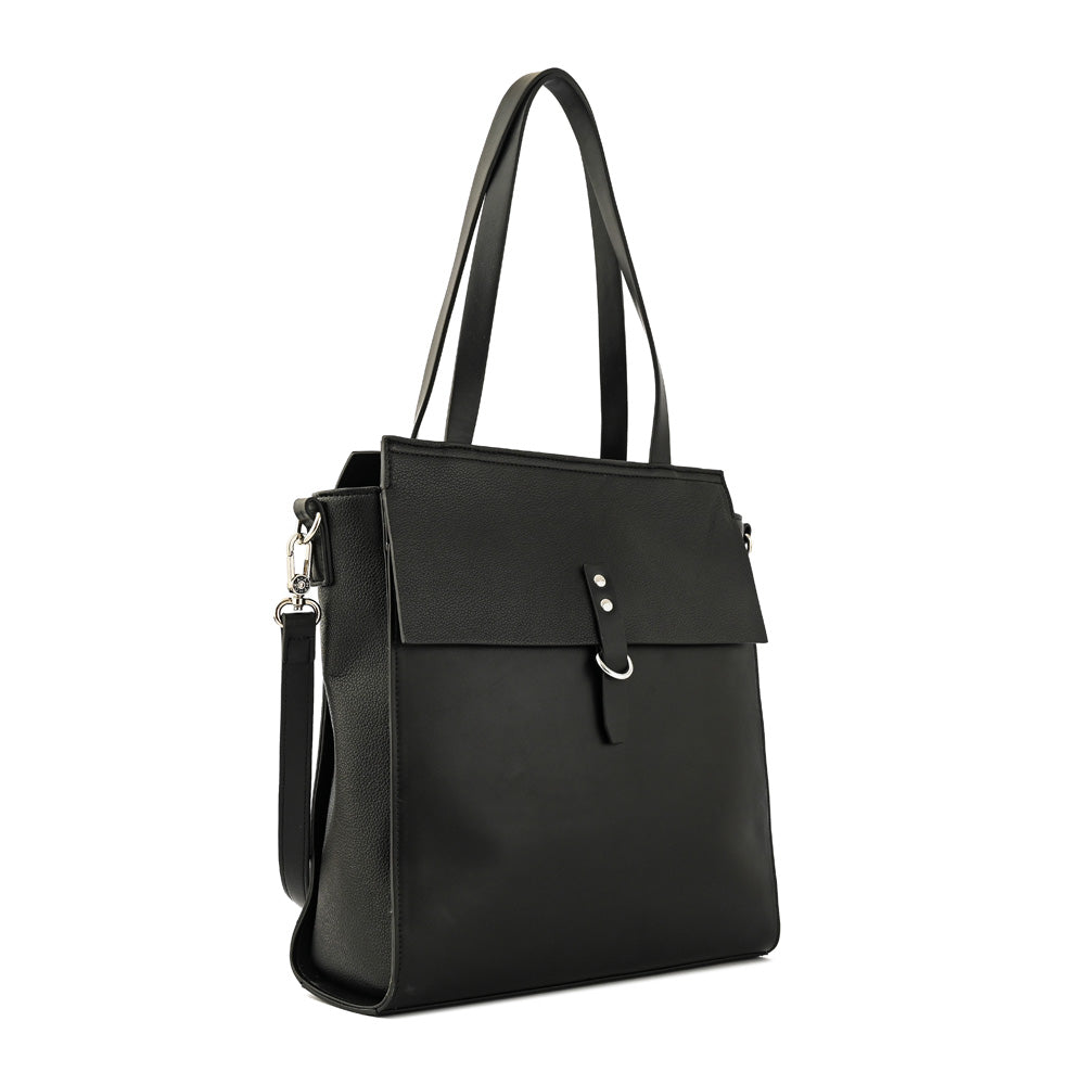 Cartera tote isidora grande negro especial