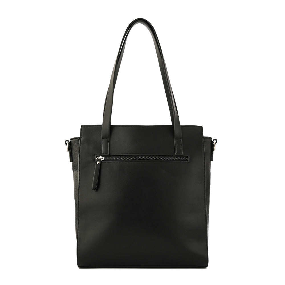 Cartera tote isidora grande negro especial
