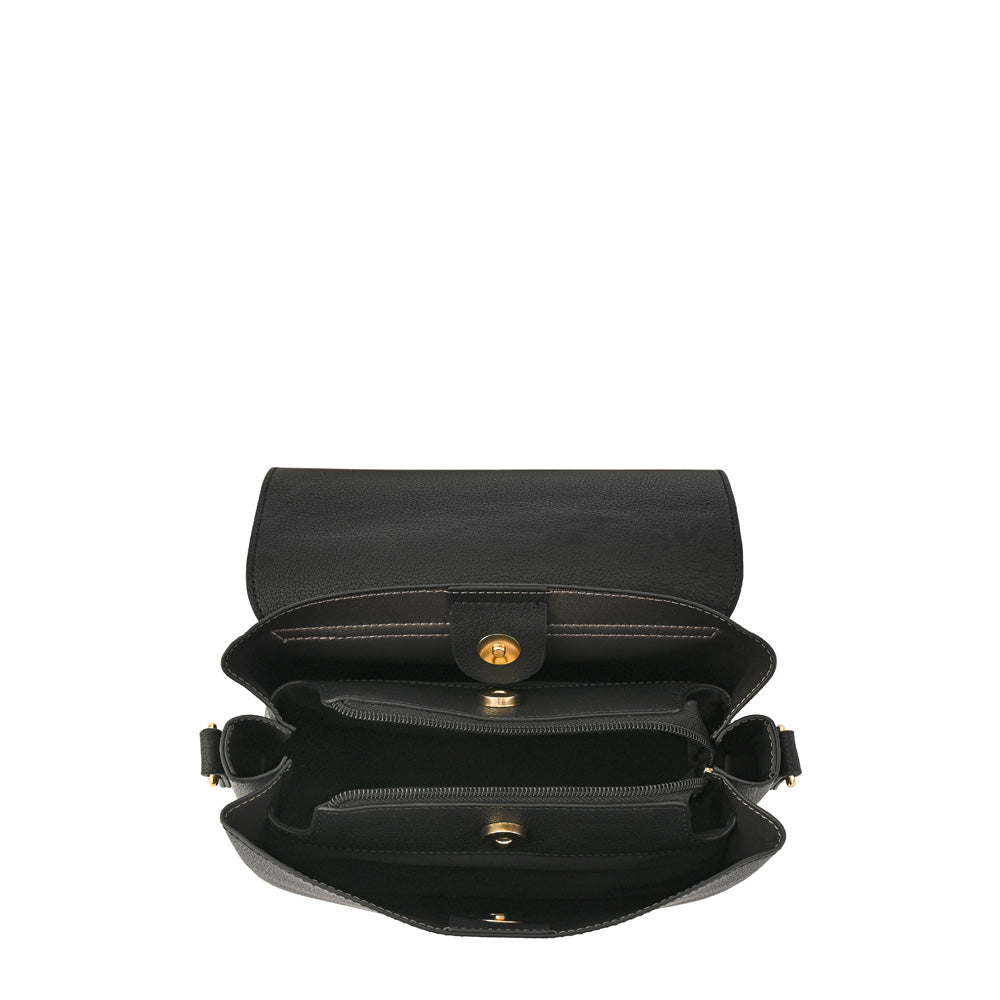 Cartera bandolera antonella mediana negro