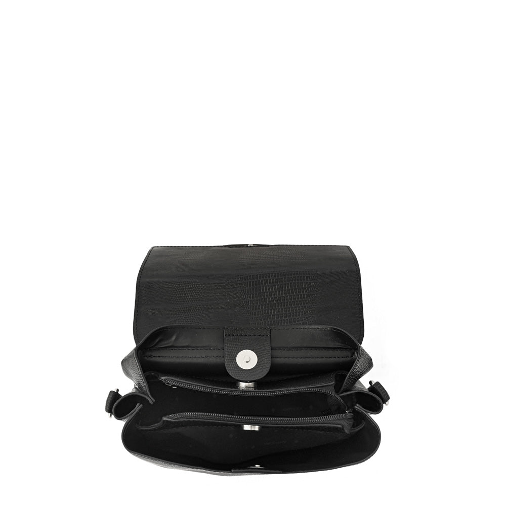 Cartera bandolera antonella mediana negro especial