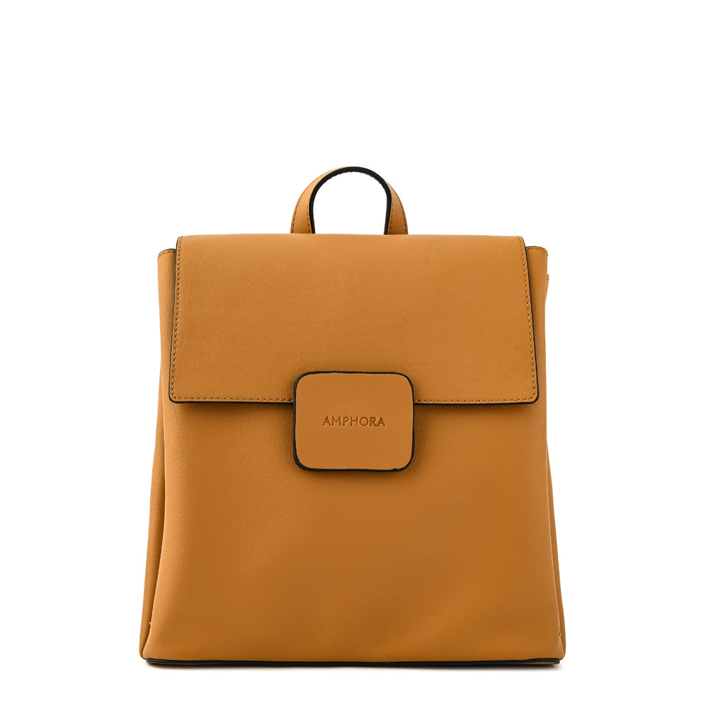 Mochila antonella mediana camel