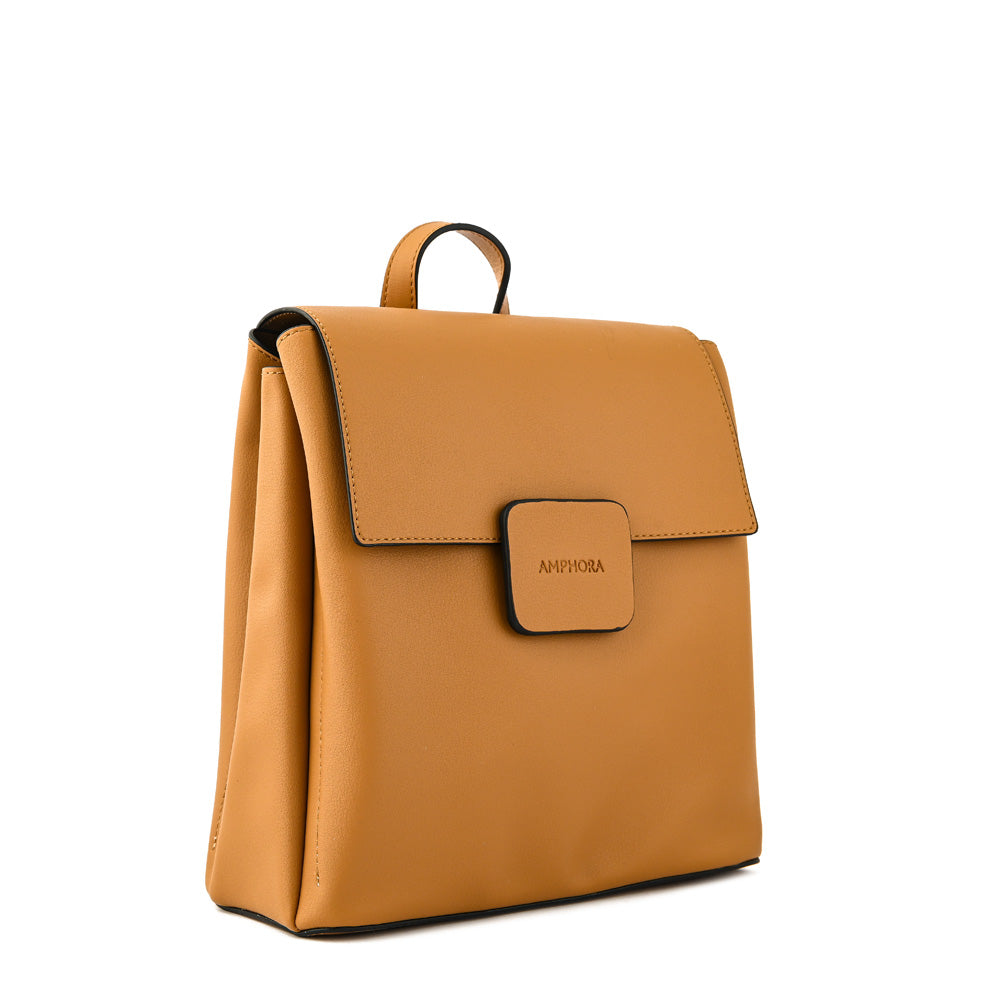 Mochila antonella mediana camel