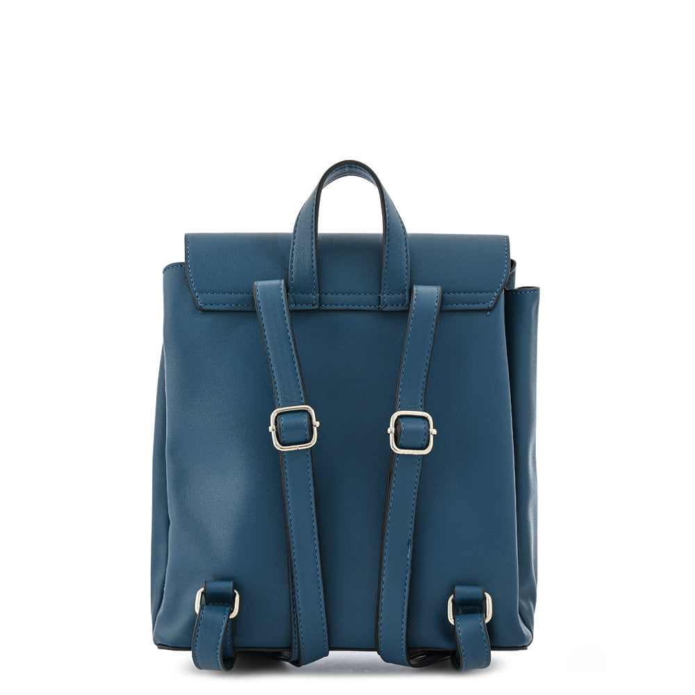 Mochila antonella mediana denim