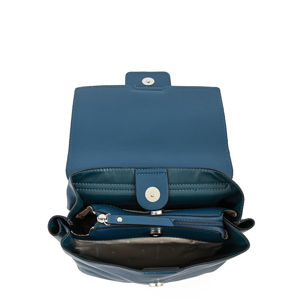 Mochila antonella mediana denim