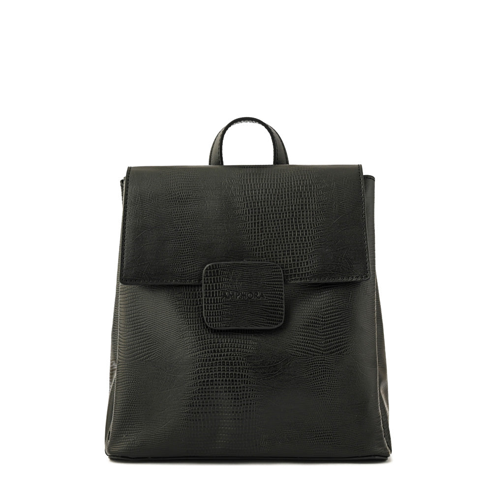 Mochila antonella mediana negro especial