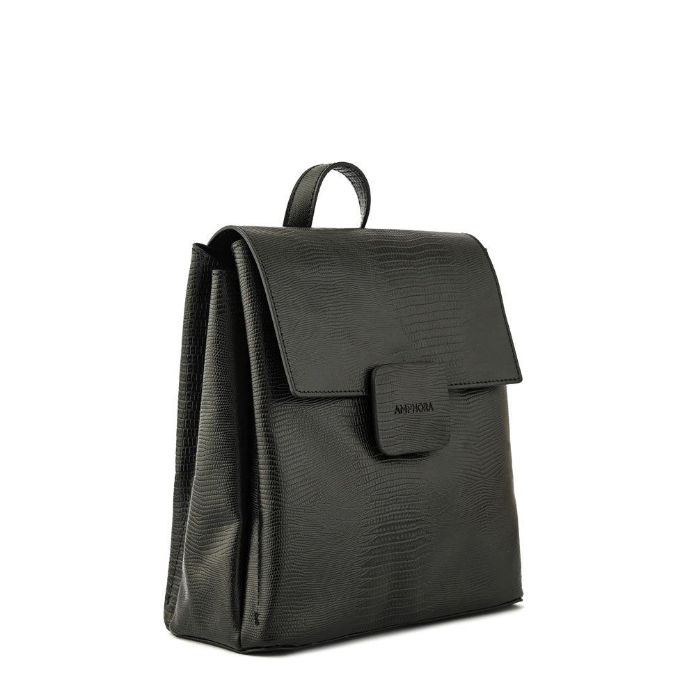 Mochila antonella mediana negro especial