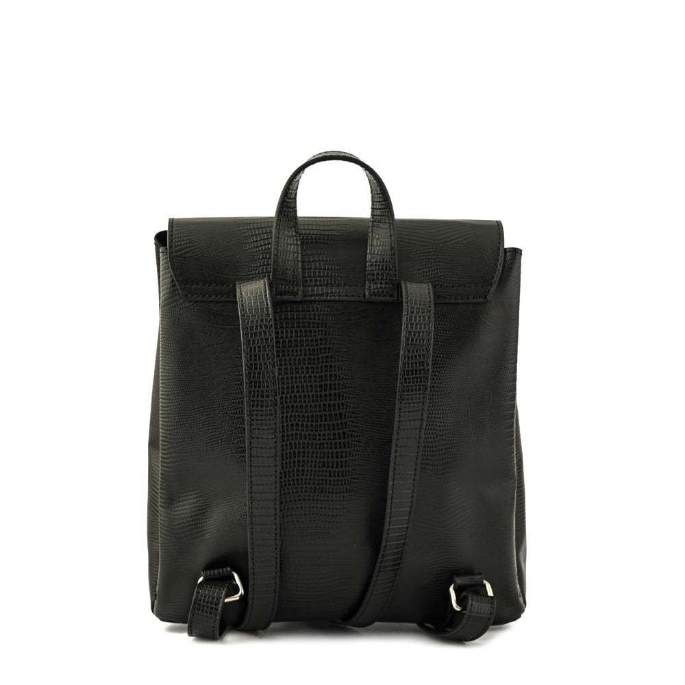 Mochila antonella mediana negro especial